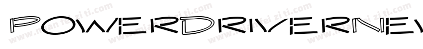 PowerDriverNew20 Re字体转换